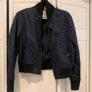 Rag & Bone Navy Bomber, size 6
